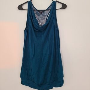 Express Teal Sleeveless Top